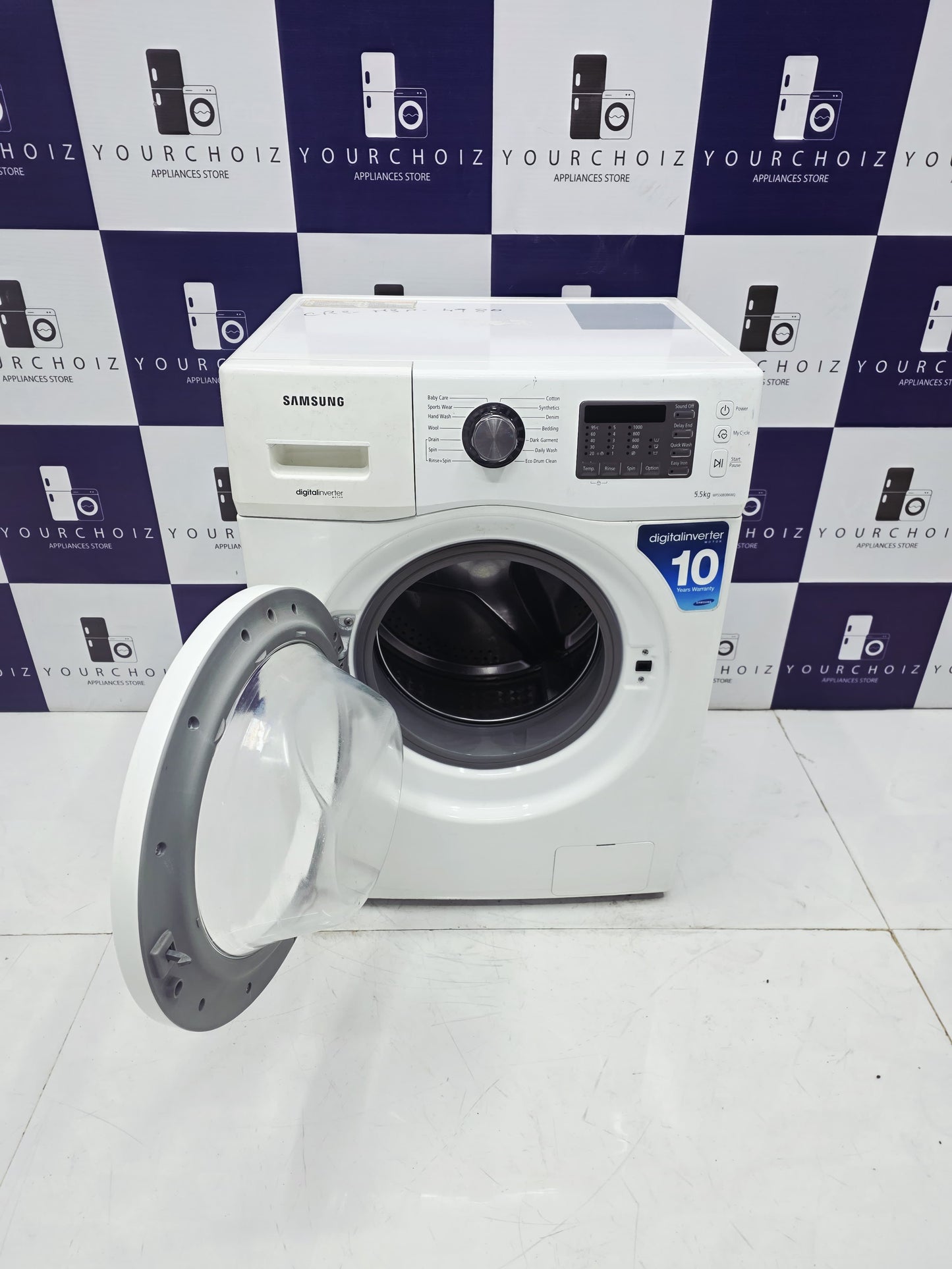 Samsung 5.5kg Front Load Fully Automatic Washing Machine Digital Inverter (Pre-Owned)