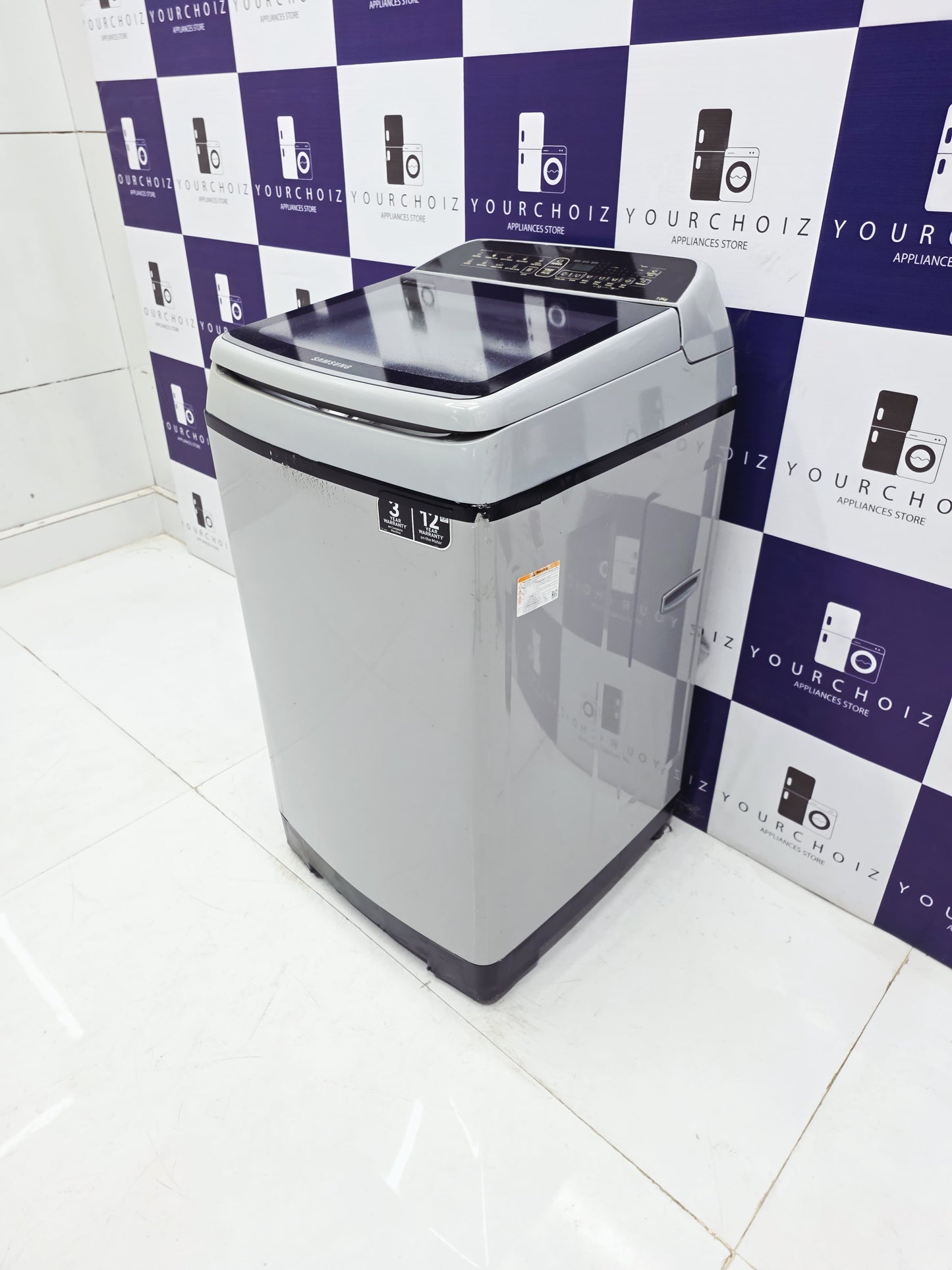 Samsung 7.5kg Top Load Fully Automatic Washing Machine Digital Inverter  (Pre-Owned)