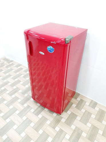 Whirlpool 190L Single Door Refrigerator – Red (Refurbished)