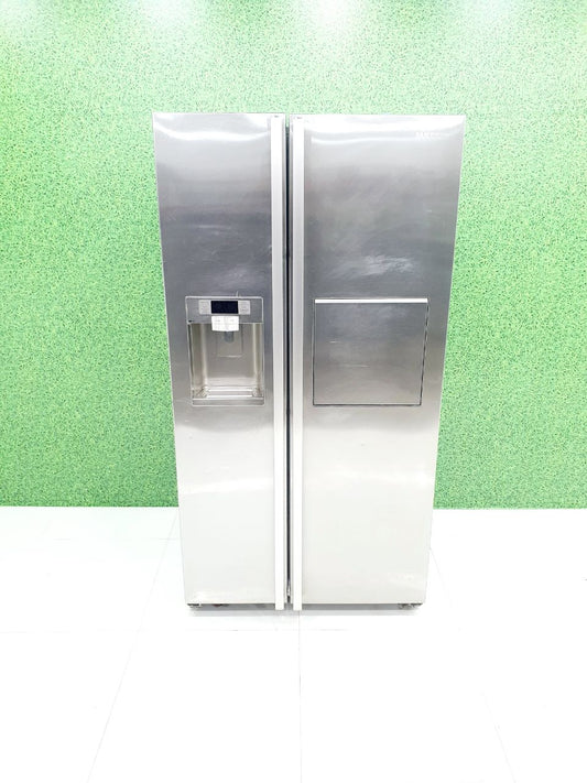 Samsung Side-by-Side Refrigerator – Stainless Steel Finish (Refurbished)