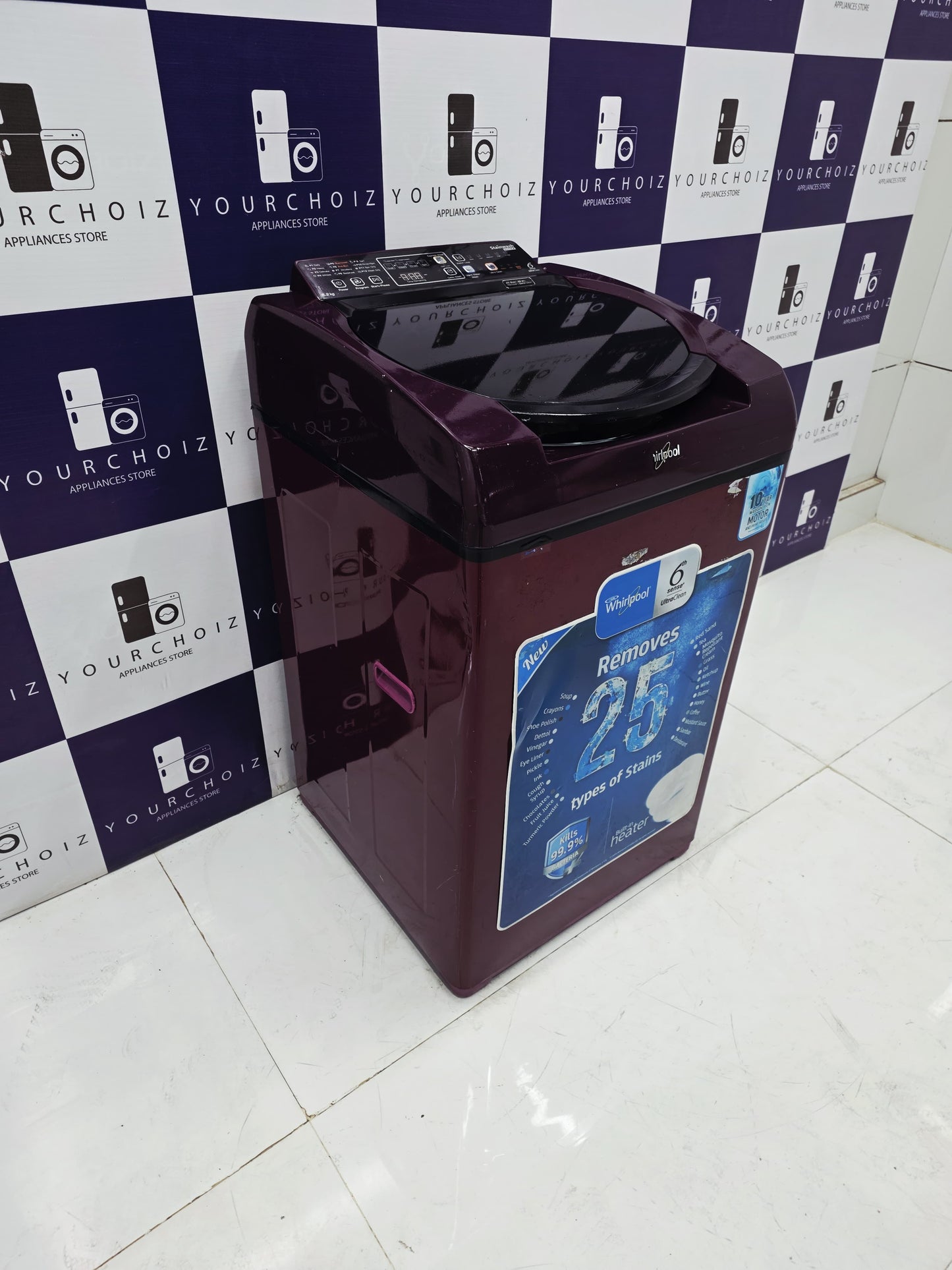 Whirlpool 6.2kg Top Load Fully Automatic Washing Machine Stainwash Ultra  (Pre-Owned)