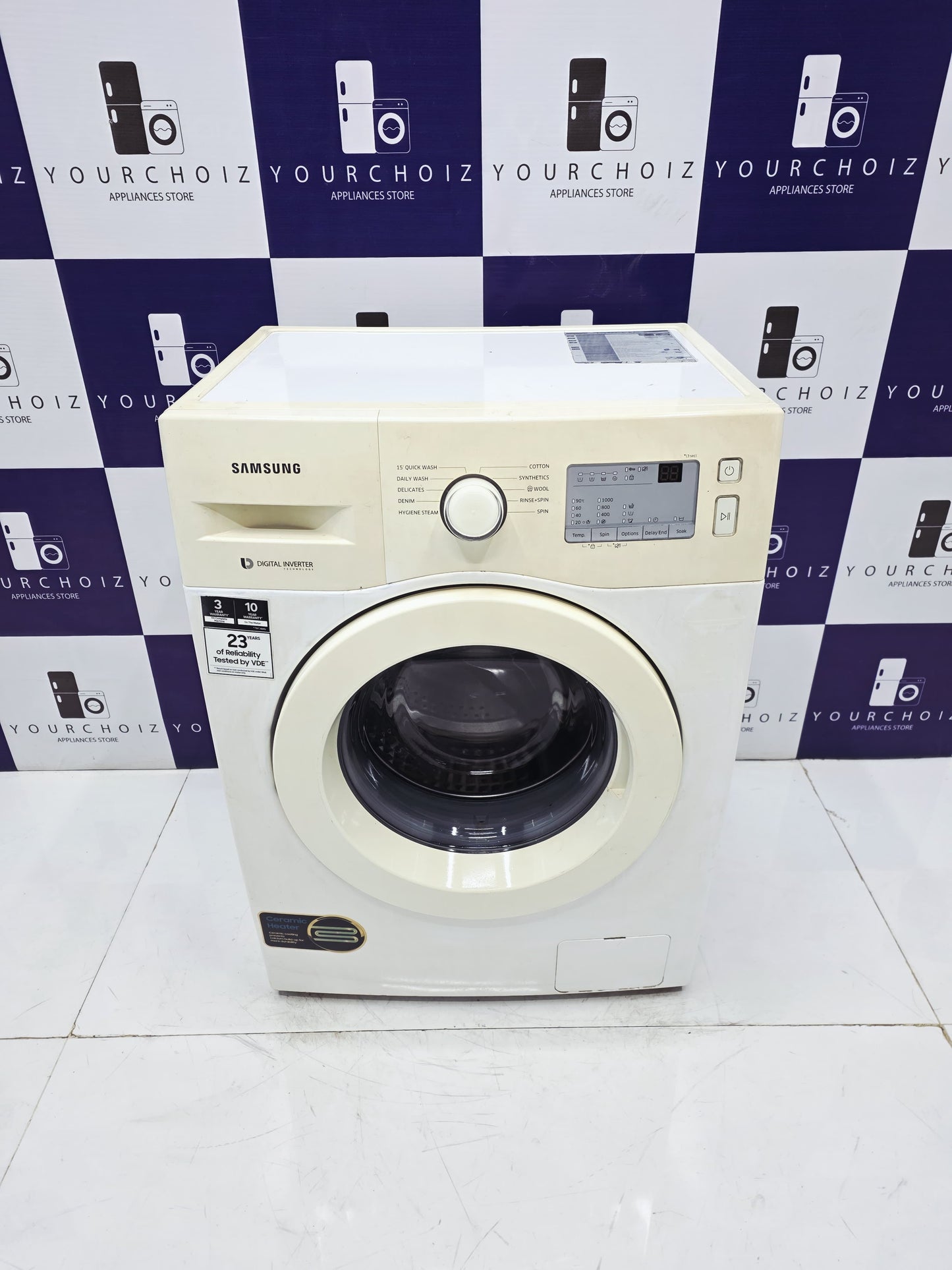 Samsung 6kg Front Load Fully Automatic Washing Machine Digital Inverter (Pre-Owned)