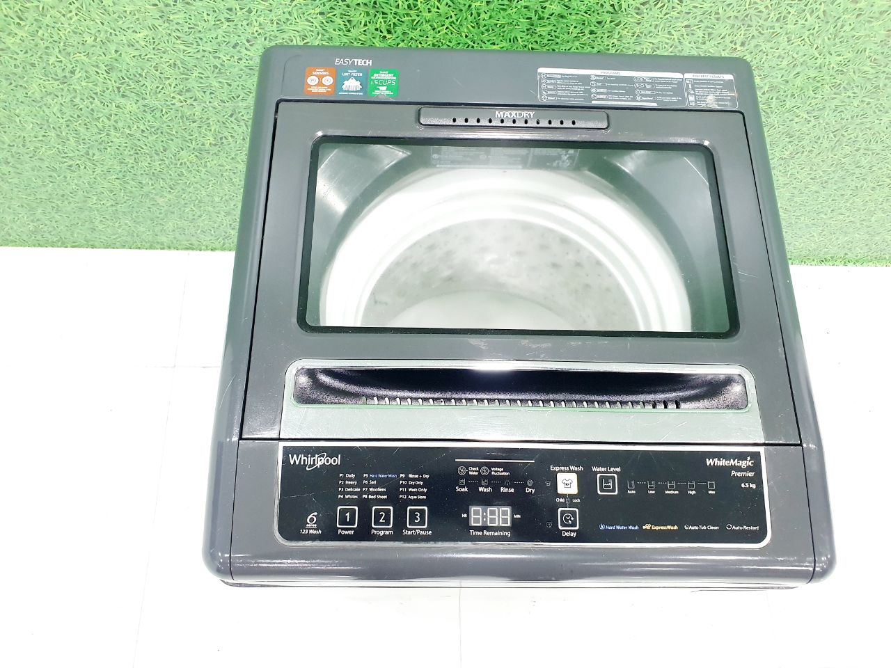 Whirlpool 6.5 Kg Fully Automatic Top Load Washing Machine – WhiteMagic Premier Series (Refurbished)