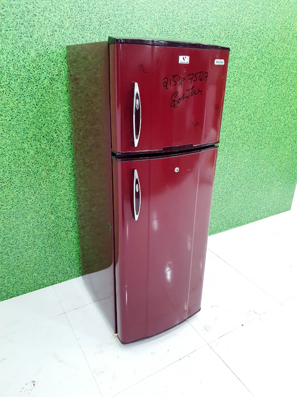Videocon 240 L Double Door Refrigerator – Maroon Finish (Refurbished)