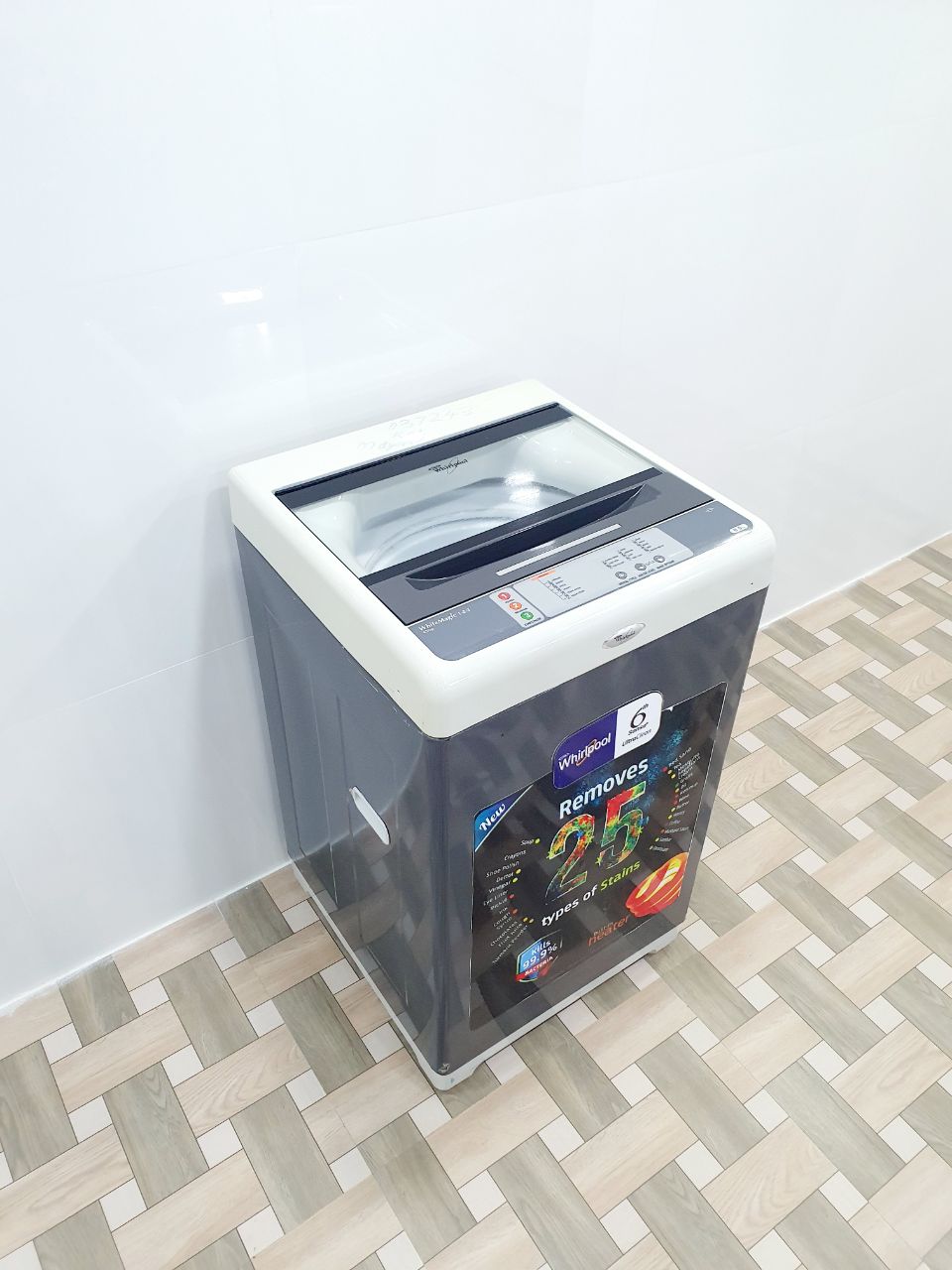 Whirlpool 6.5 Kg Fully Automatic Top Load Washing Machine – Grey (Refurbished)