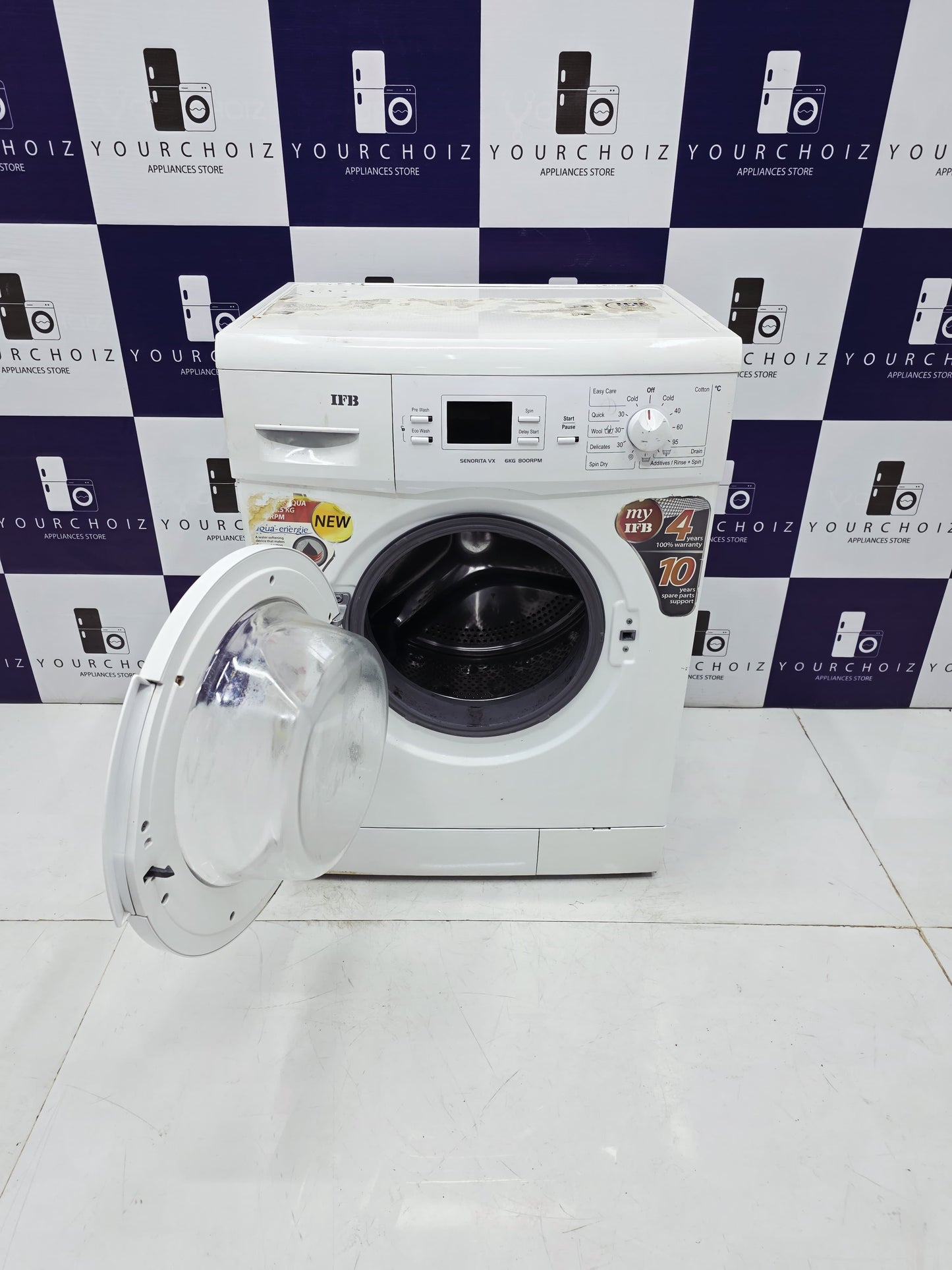 IFB 6kg Front Load Fully Automatic Washing Machine Senorita Vx  
 (Pre-Owned)