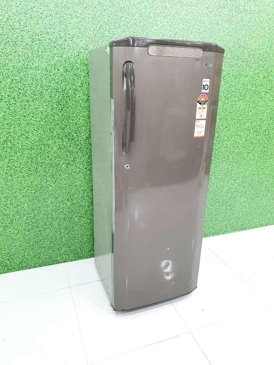 LG 200 L Single Door Refrigerator – Grey Finish (Refurbished)