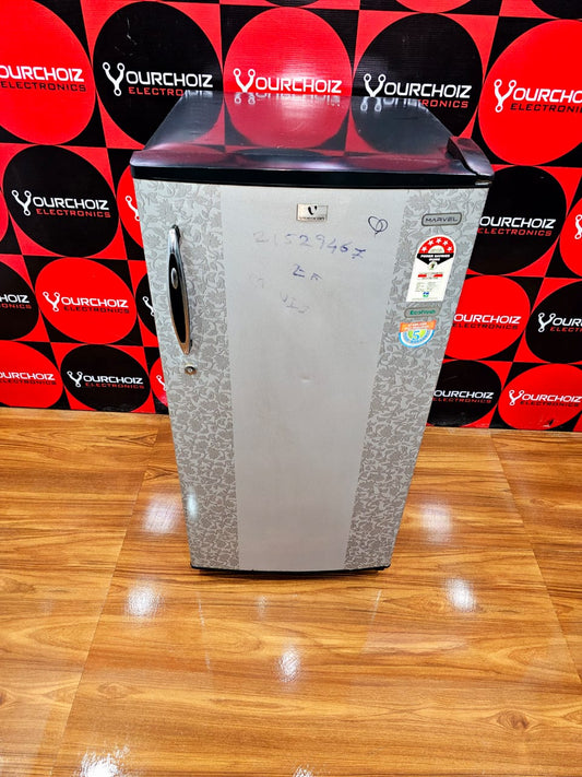 Videocon 180L Single Door Refrigerator – Marvel Silver Pattern (Refurbished)