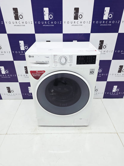 LG 6kg Front Load Fully Automatic Washing Machine Inverter Direct Drive  (Pre-Owned)