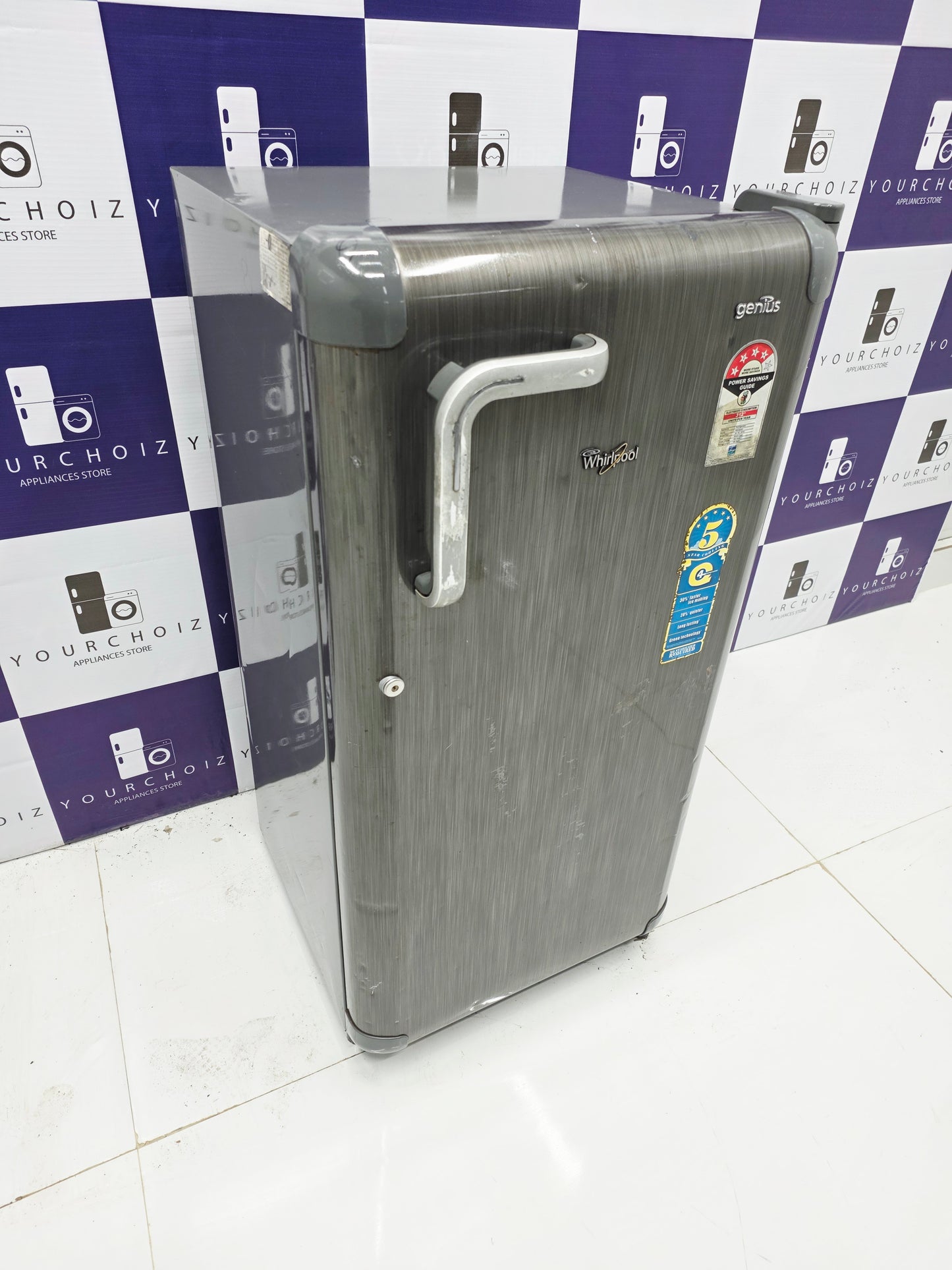 Whirlpool 180L Single Door Refrigerator Direct Cool 4 Star (Pre-Owned)