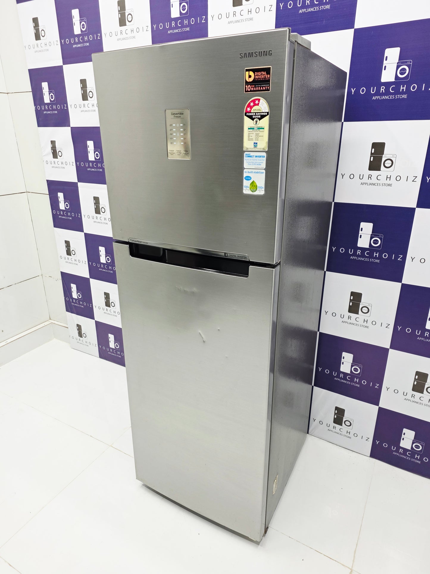 Samsung 345L Double Door Refrigerator Digital Inverter Convertible (Pre-Owned)