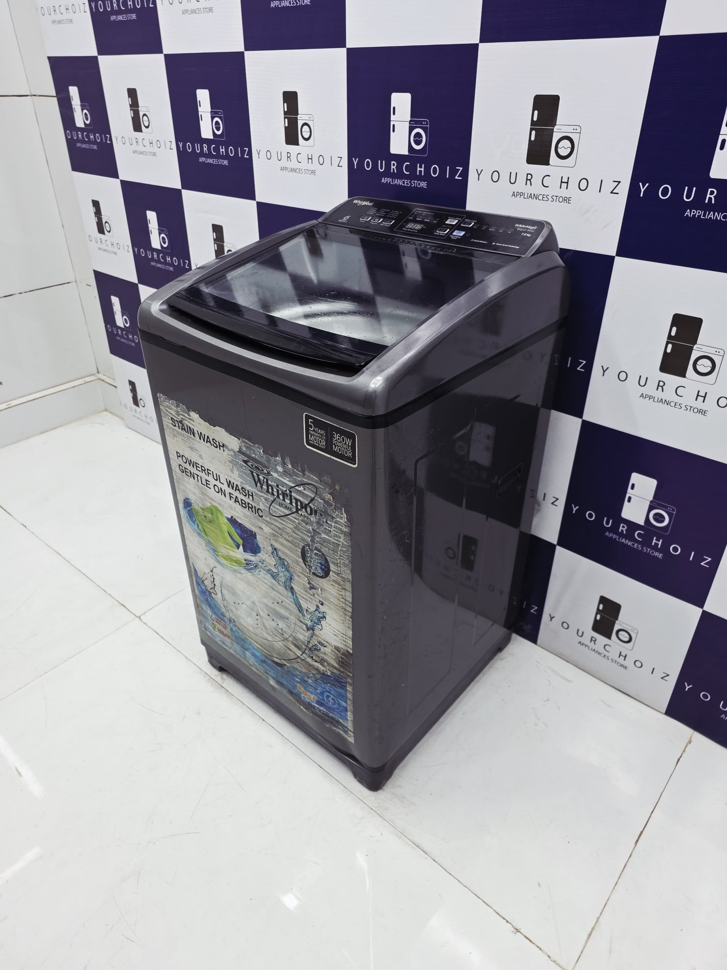 Whirlpool 7kg Top Load Fully Automatic Washing Machine Whitemagic Royal Plus (Pre-Owned)