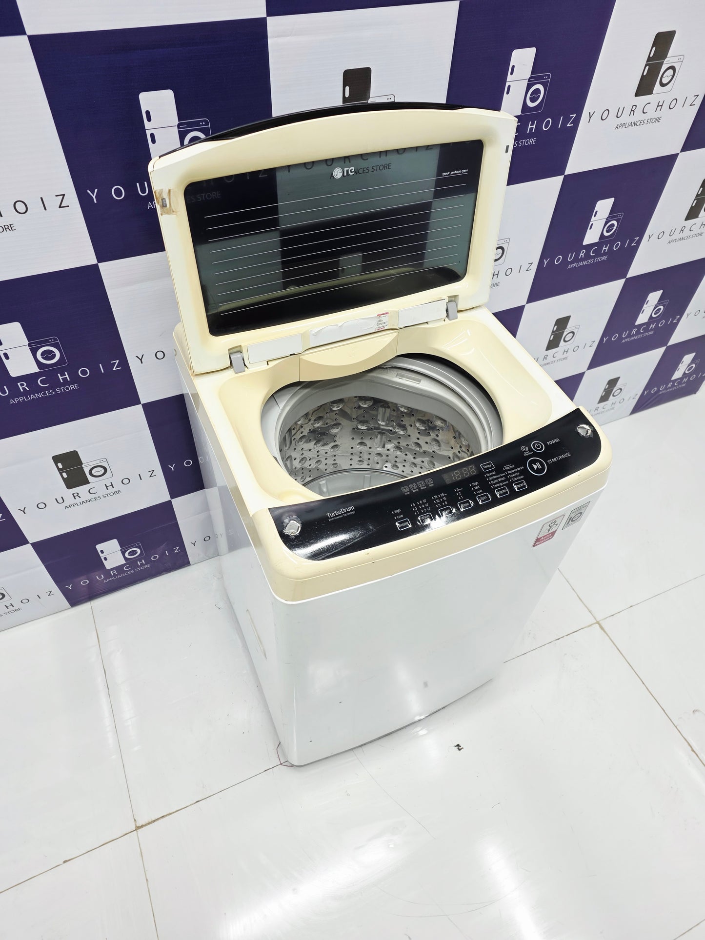 LG 6.2kg Top Load Fully Automatic Washing Machine Smart Inverter (Pre-Owned)