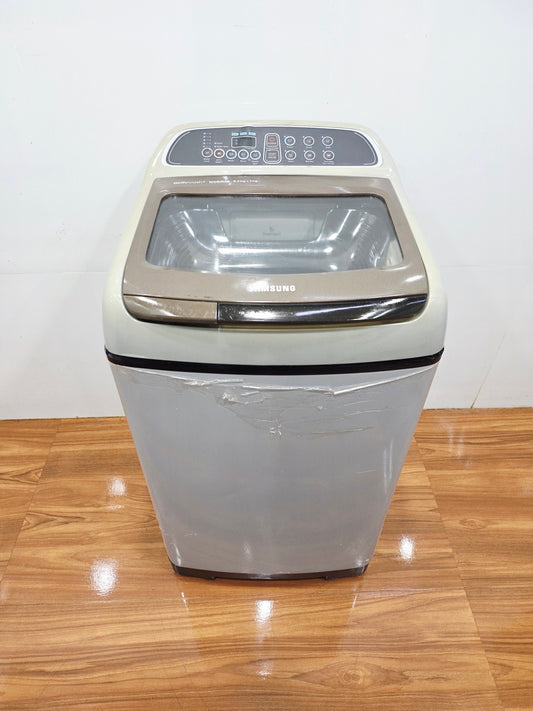 Samsung 6.2 Kg + 1 Kg Fully Automatic Top Load Washing Machine – Silver (Refurbished)