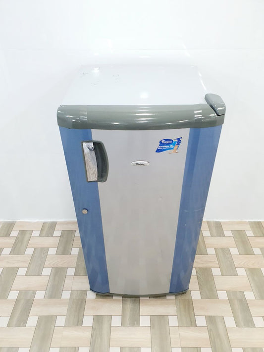 Whirlpool 190L Single Door Refrigerator – Silver & Blue (Refurbished)