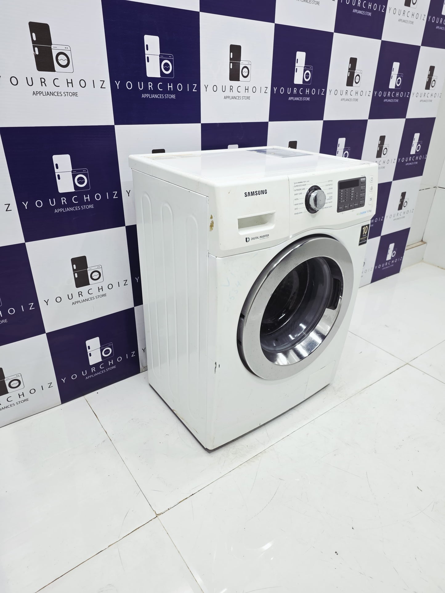 Samsung 6.5kg Front Load Fully Automatic Washing Machine Digital Inverter  (Pre-Owned)