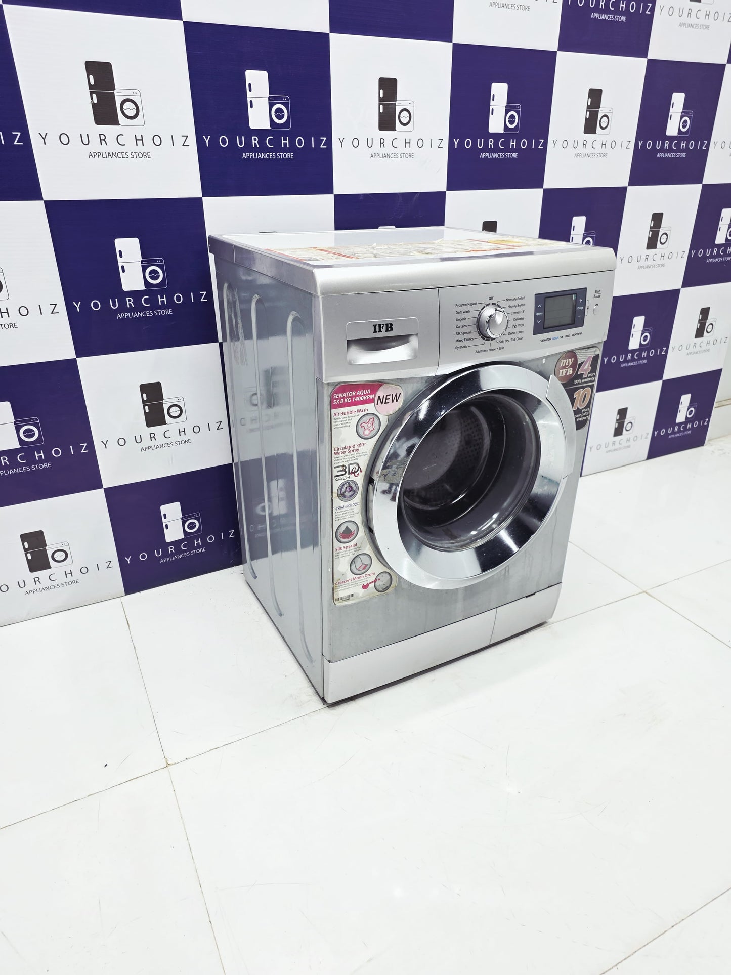 IFB 8kg Front Load Fully Automatic Washing Machine Senator Aqua Sx (Pre-Owned)