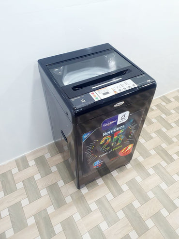 Whirlpool 7 Kg Fully Automatic Top Load Washing Machine – Black (Refurbished)