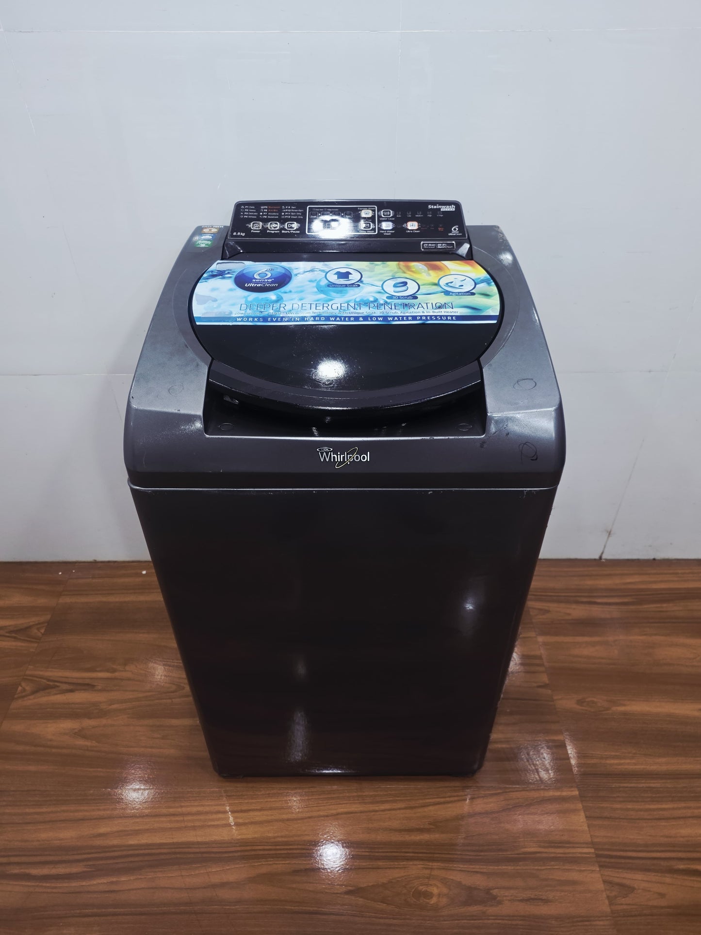 Whirlpool 6.5kg Top Load Fully Automatic Washing Machine Stainwash Ultra  (Pre-Owned)