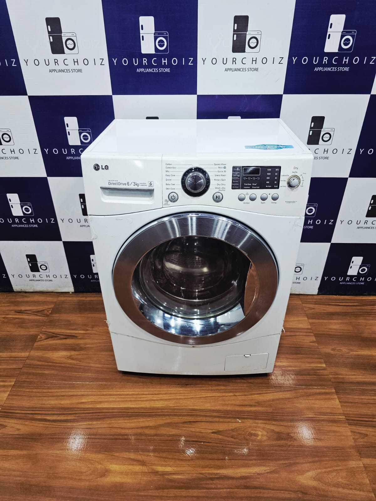 LG 6/3kg Front Load Washer Dryer (Pre-Owned)
